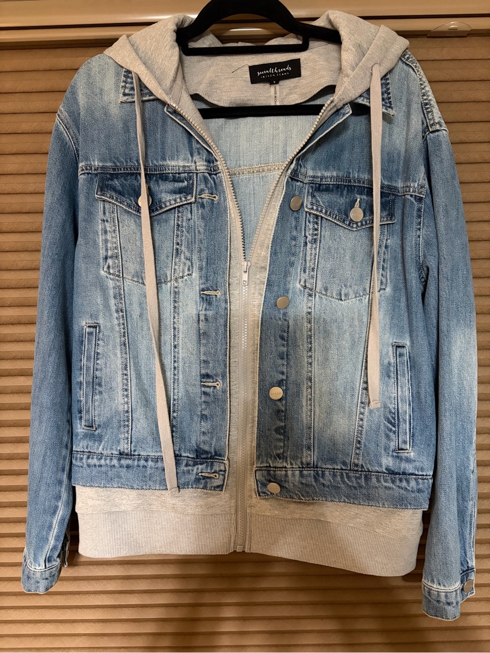 Risen Denim/Social Threads Sweatshirt Jacket